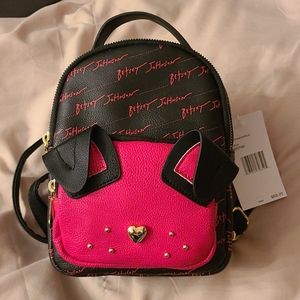 🐶 Betsey Johnson Kitsch Backback Dog 🐶